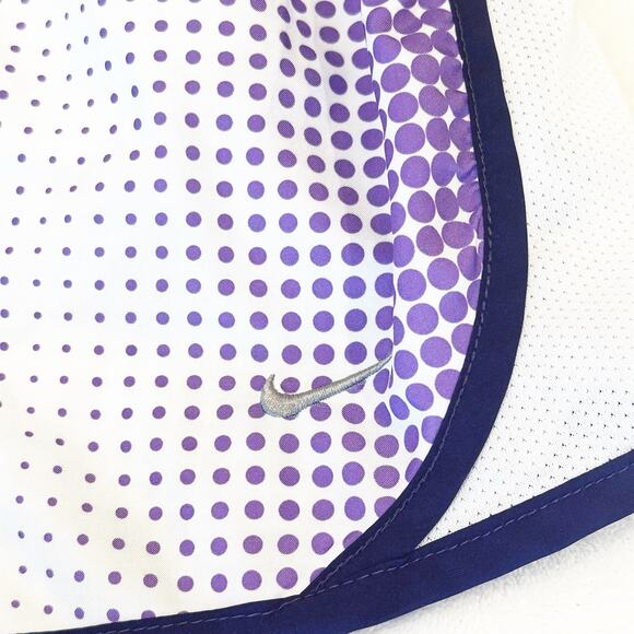 Girls Nike Dri-Fit Shorts sz S Purple Dot Nike Shorts Kids Small - Picture 2 of 6
